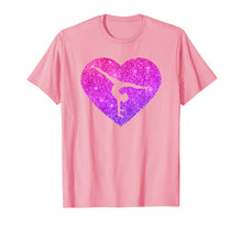 Load image into Gallery viewer, Cute Gymnastics Heart Gift For Girls Teens And Women T-Shirt-3198880