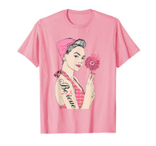 Load image into Gallery viewer, Breast Cancer Warrior TShirt Awareness Tee Support Believe T-Shirt