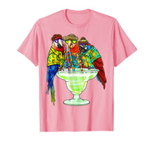 Load image into Gallery viewer, Parrots Drinking Margarita Hawaiian Shirt Vacation Birds T-Shirt