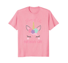 Load image into Gallery viewer, Cute Unicorn Mom Shirt, Mom of the Birthday Girl