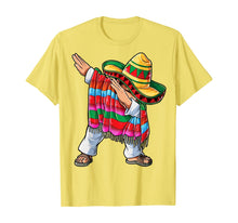 Load image into Gallery viewer, Dabbing Mexican Poncho Cinco de Mayo Men Sombrero Funny Dab T-Shirt