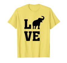 Load image into Gallery viewer, I Love Elephants - Animal Elephant Lover - Silhouette T-Shirt