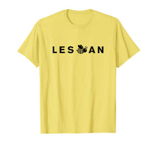 Load image into Gallery viewer, Les Bee An T-Shirt Funny Gay Lesbian Pride Bee Emoji Gift