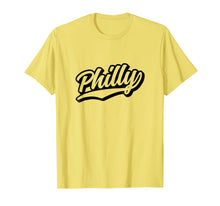 Load image into Gallery viewer, Philly Outline Script Philadelphia Love 1970s T-Shirt