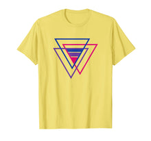 Load image into Gallery viewer, Bi Pride Triangle Shirt, BiSexual Pride Gift, Bi Flag Tee T-Shirt