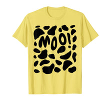 Load image into Gallery viewer, Cow Costume T Shirt Funny & Cute Calf Halloween