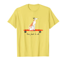Load image into Gallery viewer, Going Back To Cali, T-Shirt with Dog On Skateboard