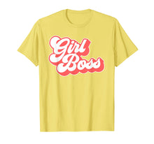 Load image into Gallery viewer, Girl Boss Womens Empowerment Feminist Shirt