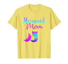 Load image into Gallery viewer, Mermom -Mermaid Birthday Mom - T-Shirt B-day Mermaid mommy