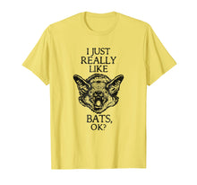 Load image into Gallery viewer, I Just Really Like Bats OK? - Funny Bat T-shirt