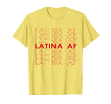 Load image into Gallery viewer, Latina AF Crop Top T-Shirt