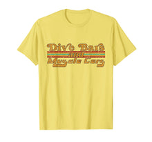 Load image into Gallery viewer, Dive Bars and Muscle Cars T Shirt Vintage 70s Distressed