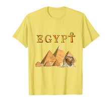 Load image into Gallery viewer, Pharaoh pyramids sphinx T-Shirt Egypt Tut Egyptian Gift Tee