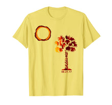 Load image into Gallery viewer, South Carolina Solar Eclipse 2017 T-Shirt - Palmetto Flag