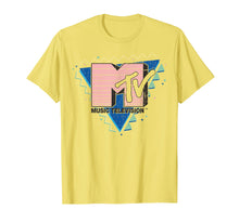 Load image into Gallery viewer, MTV Pink Stripes Logo 90's Retro Design Graphic T-Shirt