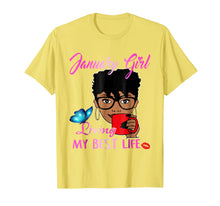 Load image into Gallery viewer, January Girl Living My Best Life Tshirt