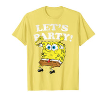 Load image into Gallery viewer, Spongebob Squarepants Lets Party T-Shirt