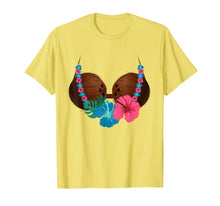 Load image into Gallery viewer, Coconut Bra Shirt Bikini Summer Mermaid Costume Vacation