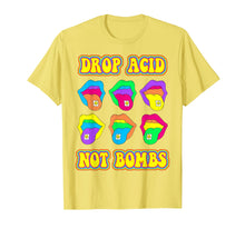 Load image into Gallery viewer, Drop Acid Not Bombs Trippy Tongue LSD Shirt