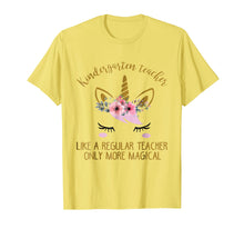 Load image into Gallery viewer, Kindergarten Teacher Cute Unicorn Gift Shirt