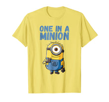 Load image into Gallery viewer, Despicable Me Minions Stuart One In A Minion Graphic T-Shirt