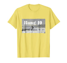 Load image into Gallery viewer, Hang 10 Surfer Riding Wave Retro Distressed T-Shirt