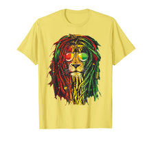 Load image into Gallery viewer, Marley Rasta Lion T-Shirt for Rastafari Lover