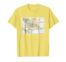 Load image into Gallery viewer, Lyon France Map T Shirt
