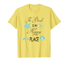Load image into Gallery viewer, The Beach is my Happy Place Tshirt