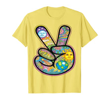 Load image into Gallery viewer, Trippy Peace Sign T-Shirt