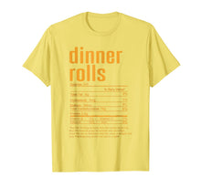 Load image into Gallery viewer, Thanksgiving Dinner Rolls Nutritional Facts T-Shirt