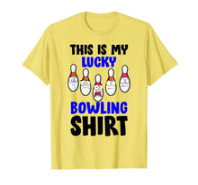 Load image into Gallery viewer, This Is My Lucky Bowling Tee Funny Bowler Gift For Men Women T-Shirt