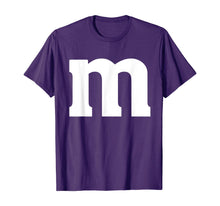 Load image into Gallery viewer, Letter m Shirt lower Case Halloween alphabet costume T-Shirt