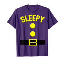 Load image into Gallery viewer, Sleepy Dwarf Halloween Costume Funny Gift Idea Sleepy Dwarf T-Shirt