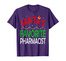 Load image into Gallery viewer, Santa's Favorite Pharmacist Funny Christmas Xmas Santa Hat T-Shirt
