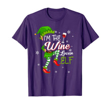 Load image into Gallery viewer, I'm The Wine Lover Elf Matching Family Christmas Shirts T-Shirt