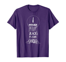 Load image into Gallery viewer, I Lit The Back Flame Candle Tshirt