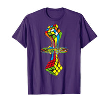 Load image into Gallery viewer, AWESOME GRAPHIC MELTING RUBIK RUBIX RUBICS CUBE Solved Rubik T-Shirt