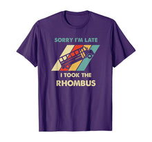 Load image into Gallery viewer, Math Shirts: I Took The Rhombus Funny Math Nerd T-Shirt