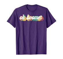 Load image into Gallery viewer, OK Boomer Funny Retro Graphic T-Shirt