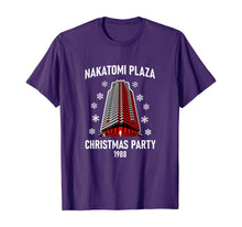 Load image into Gallery viewer, Nakatomi-Plaza Christmas Party Snowflake T-Shirt