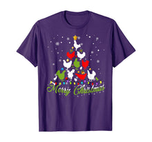 Load image into Gallery viewer, Christmas Tree Merry Christmas Chicken Lover Gift T-Shirt