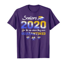 Load image into Gallery viewer, Class Of 2020 Graduation Senior Funny Quarantine T-Shirt-241853