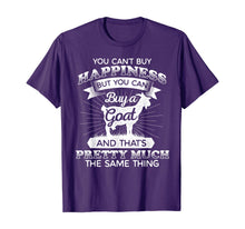Load image into Gallery viewer, You can't buy Happiness but a Goat - Goat Lover T-Shirt
