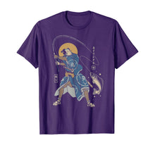Load image into Gallery viewer, FISHING SAMURAI NO.3 Funny samurai fishing lover gift T-Shirt