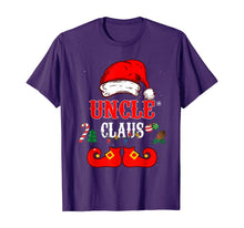Load image into Gallery viewer, Funny Uncle Claus Santa Hat Christmas T-Shirt