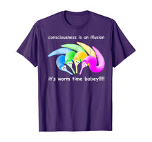 Load image into Gallery viewer, Death is Inevitable Shirt, Magic Worm on a String Meme T-Shirt
