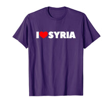 Load image into Gallery viewer, I Love (Heart) Syria T-Shirt
