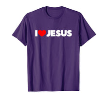 Load image into Gallery viewer, I Love (Heart) Jesus T-Shirt