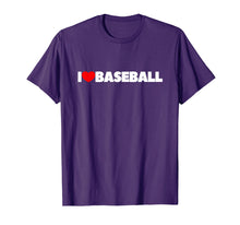 Load image into Gallery viewer, I Love (Heart) Baseball T-Shirt